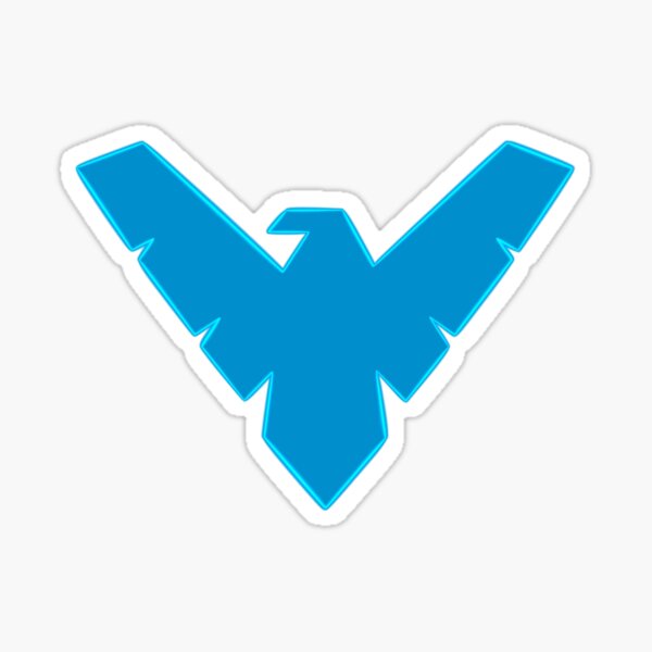 Item preview, Nightwing Comic Logo  designed and sold by Robin's Trinkets .