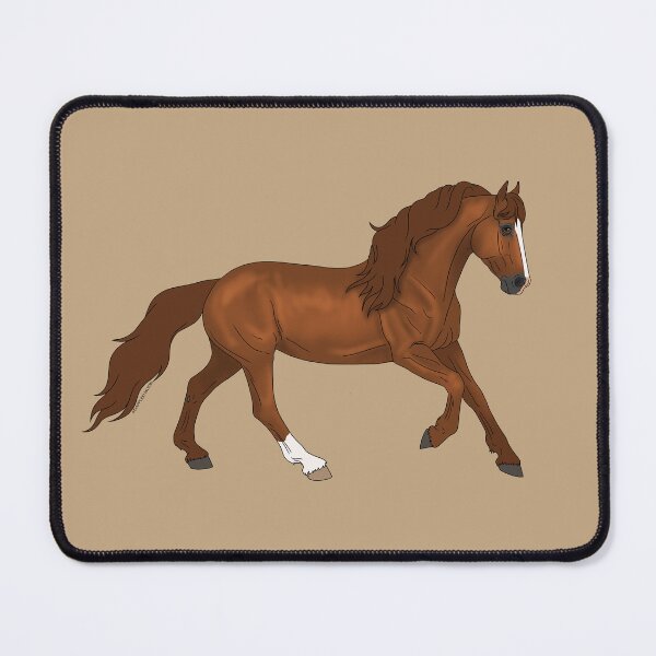 Item preview, Cantering Chestnut Ranch Horse designed and sold by DappledMoon.
