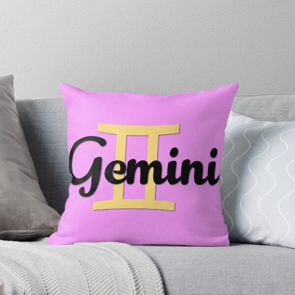 Item preview, Gemini Air - Black Font pink designed and sold by LizzyPrittyArts.