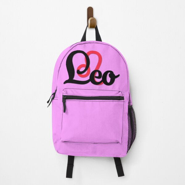 Item preview, Leo Fire - Black Font pink designed and sold by LizzyPrittyArts.