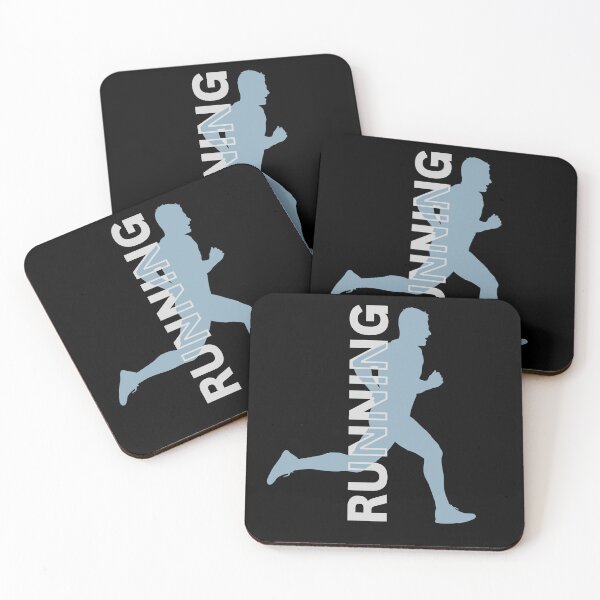 Item preview, Running Man Silhouette Athletic Design for Runners designed and sold by SimpleUla.