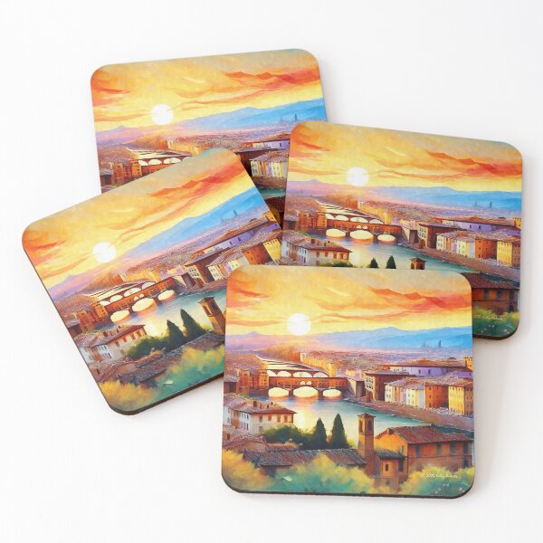 Item preview, Florence in Watercolor designed and sold by MystAvalon.
