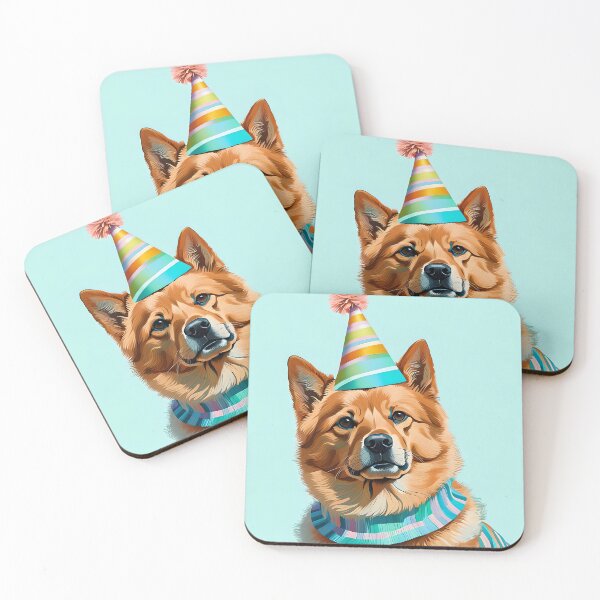 Item preview, Spitz Dog Portrait designed and sold by Bow Wow Pop Art.