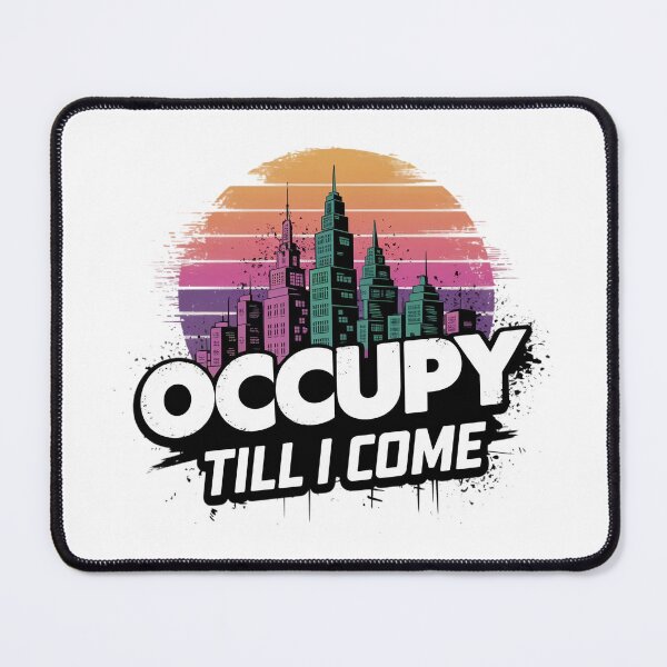 Item preview, Occupy Till I Come, City Landscape Art  designed and sold by Faithloveshop.