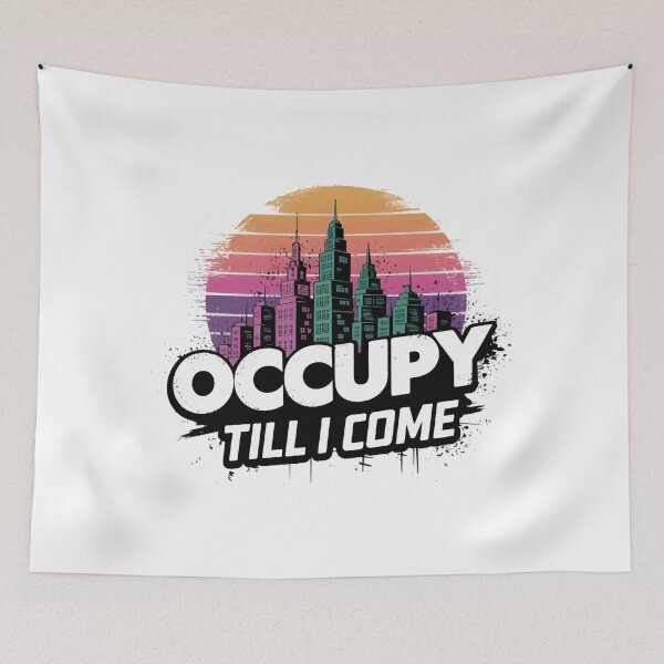 Item preview, Occupy Till I Come, City Landscape Art  designed and sold by Faithloveshop.