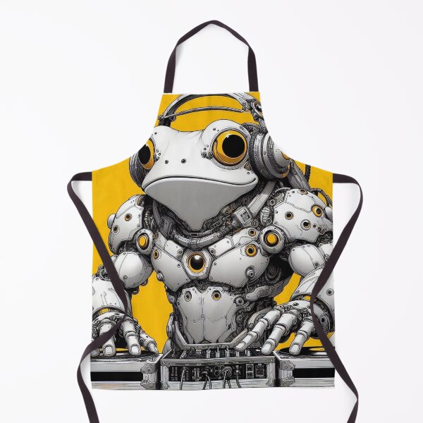 Item preview, Cyberpunk DJ Frog designed and sold by A-T-H.