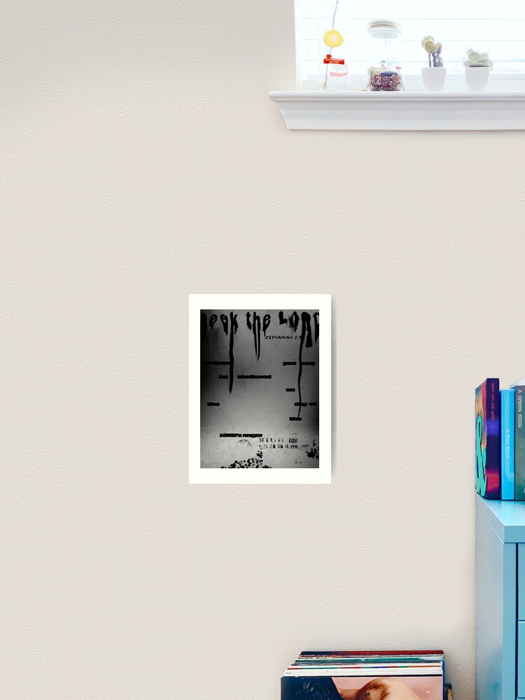 Thumbnail 2 of 3, Art Print, Seek the Lord designed and sold by nathanblixt.