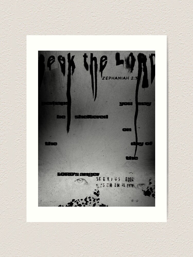 Thumbnail 1 of 3, Art Print, Seek the Lord designed and sold by nathanblixt.