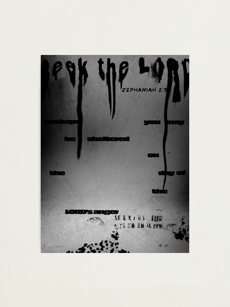 Thumbnail 1 of 3, Photographic Print, Seek the Lord designed and sold by nathanblixt.