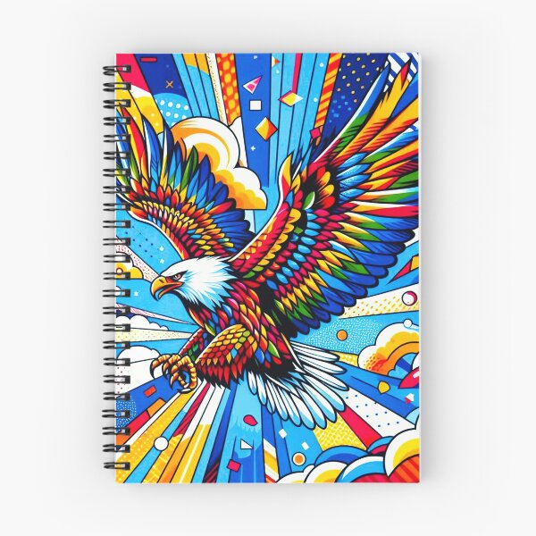 Item preview, pop art style eagle designed and sold by Dogandesighn.