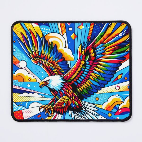 Item preview, pop art style eagle designed and sold by Dogandesighn.