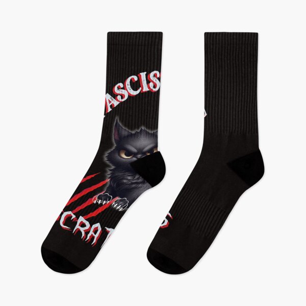 Item preview, Fascists Get Scratches, Grumpy Cat, Resist, USA designed and sold by desireedickens.