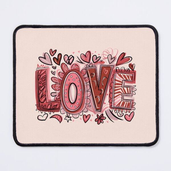 Item preview, Love Explosion - Text Love Art designed and sold by Frame & Fold.