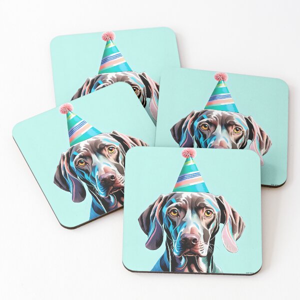 Item preview, Weimaraner Dog Art designed and sold by Bow Wow Pop Art.