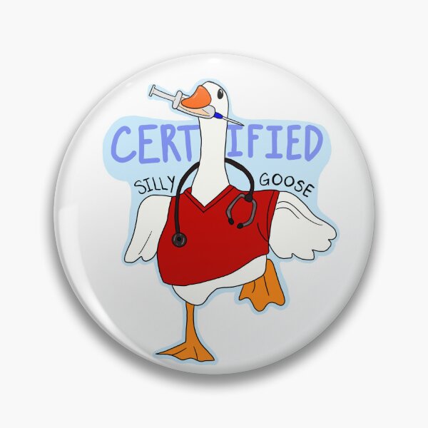 Item preview, Certified Silly Goose designed and sold by CrossCreates.
