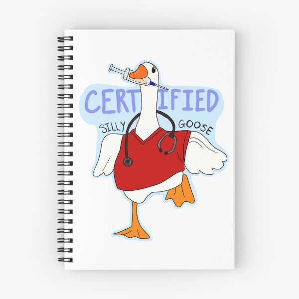 Item preview, Certified Silly Goose designed and sold by CrossCreates.