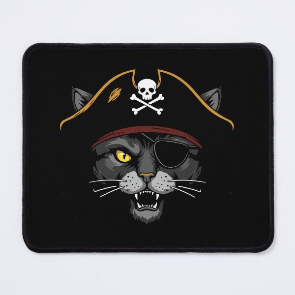 Item preview, Cat Pirate Face designed and sold by cc_art.