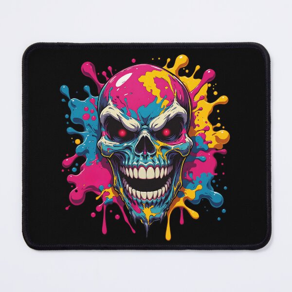 Item preview, Colorful skull designed and sold by Sopilka.