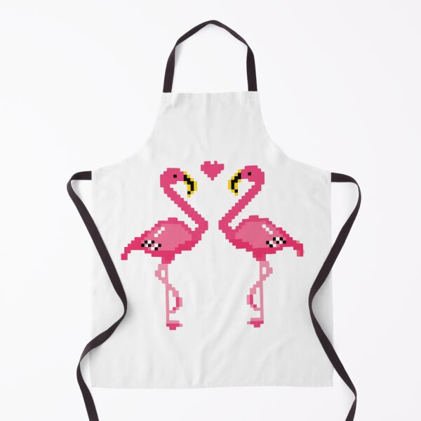 Item preview, Pixelated Flamingos in Love Embrace designed and sold by K1llexx.
