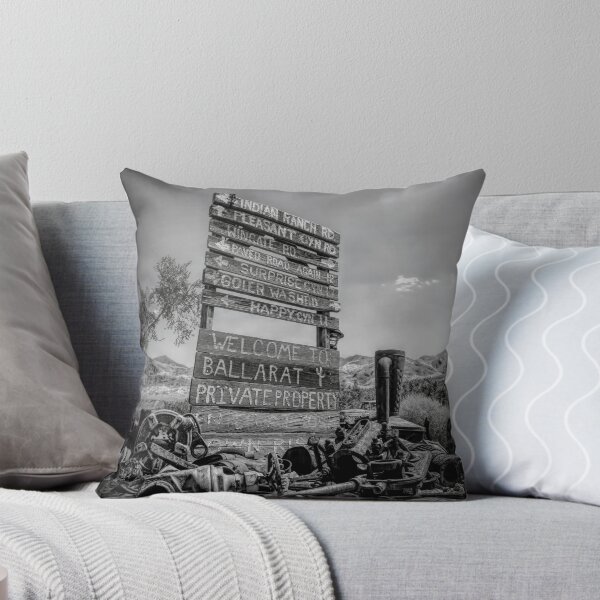 Item preview, Ballarat Ghost Town, Outside Death Valley, California 7 BW designed and sold by jrtwynam.