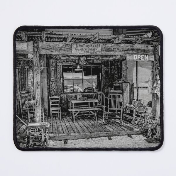 Item preview, Ballarat Ghost Town, Outside Death Valley, California 8 BW designed and sold by jrtwynam.