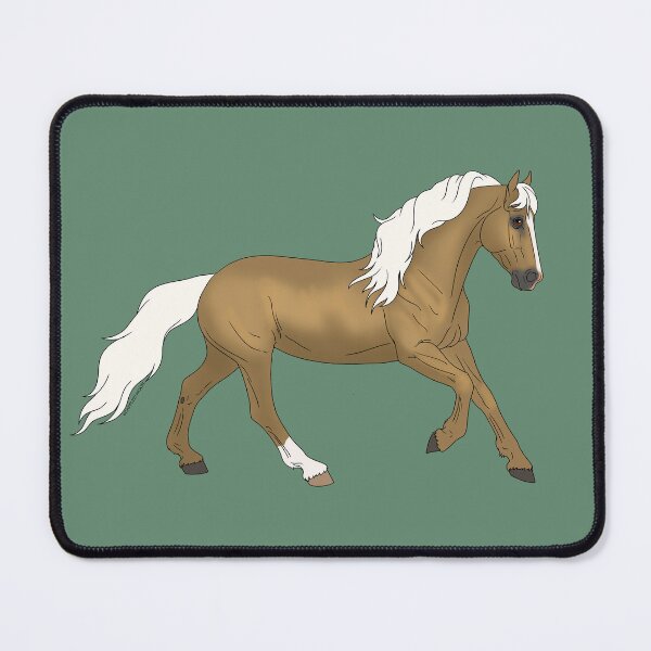 Item preview, Cantering Palomino Ranch Horse designed and sold by DappledMoon.