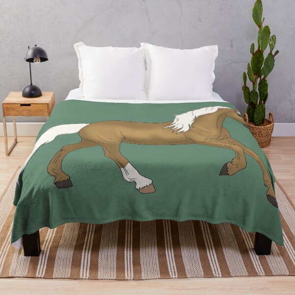 Item preview, Cantering Palomino Ranch Horse designed and sold by DappledMoon.