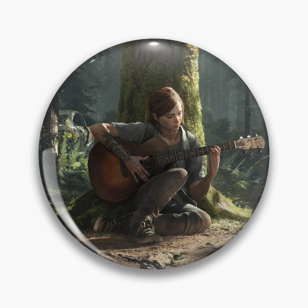 Item preview, The last of us part II - Ellie playing guitar designed and sold by DesignsByPrizi.
