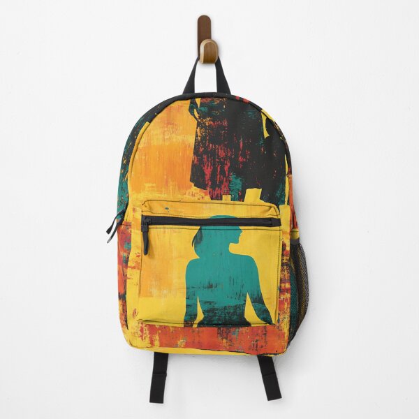 Item preview, Family stroll under bright hues designed and sold by anytka.