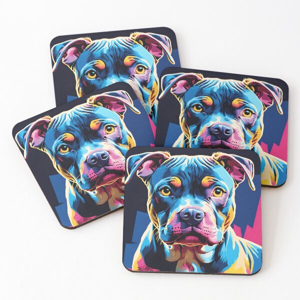 Item preview, Pit Bull Terrier Art designed and sold by Bow Wow Pop Art.