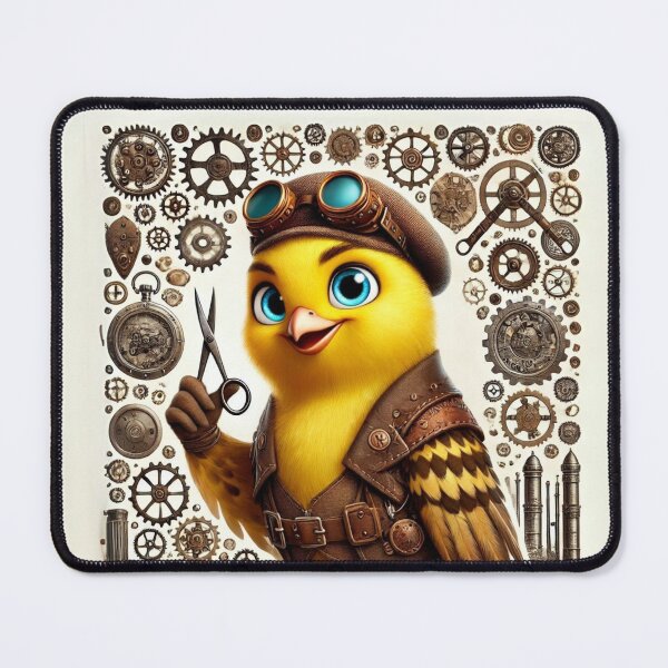 Item preview, Steampunk Yellowhammer designed and sold by Sillytoe.
