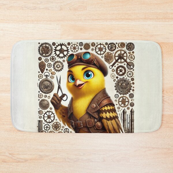Item preview, Steampunk Yellowhammer designed and sold by Sillytoe.