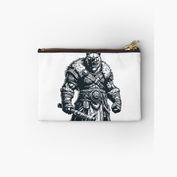 Item preview, Viking Warrior Bear Outline Vintage designed and sold by TomFrontierArt.