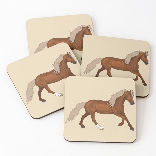 Item preview, Cantering Sorrel Ranch Horse designed and sold by DappledMoon.
