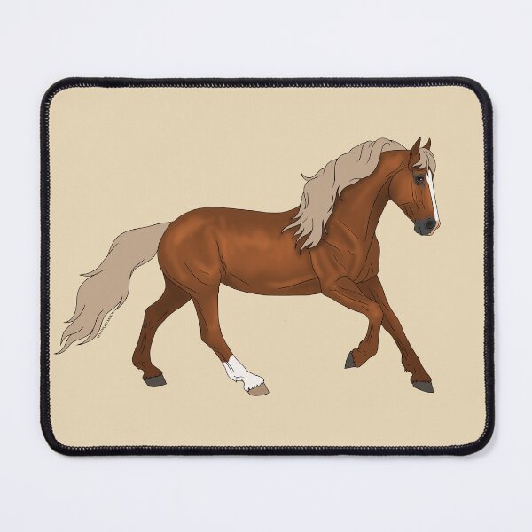 Item preview, Cantering Sorrel Ranch Horse designed and sold by DappledMoon.