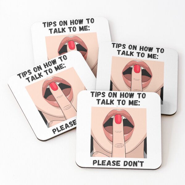 Item preview, Tips on How to talk to Me: Please Don't designed and sold by Vivid Art Zone.