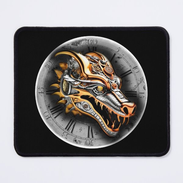 Item preview, Steampunk retro style dragon designed and sold by Drone-tees.