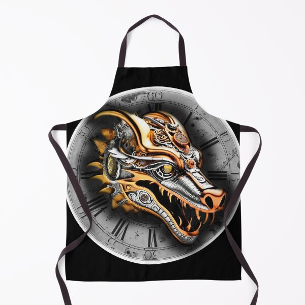 Item preview, Steampunk retro style dragon designed and sold by Drone-tees.