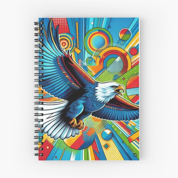 Item preview, pop art style eagle designed and sold by Dogandesighn.