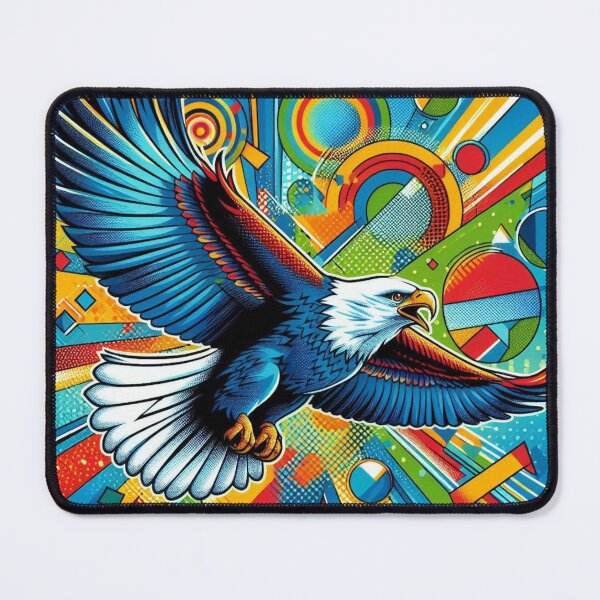 Item preview, pop art style eagle designed and sold by Dogandesighn.
