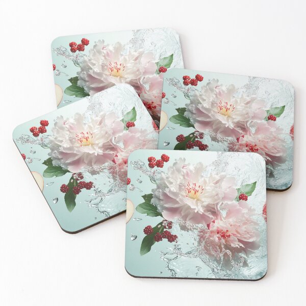 Item preview, Flower and fruit splash art display designed and sold by anytka.