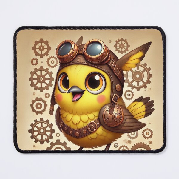 Item preview, Steampunk Yellowthroat designed and sold by Sillytoe.