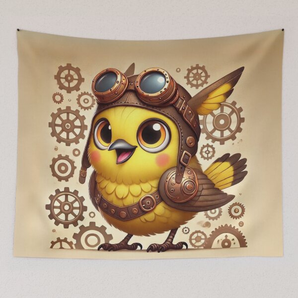 Item preview, Steampunk Yellowthroat designed and sold by Sillytoe.