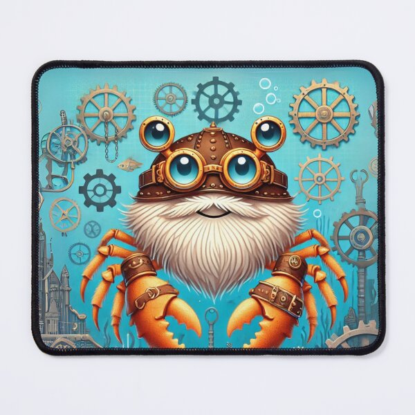 Item preview, Steampunk Yeti Crab designed and sold by Sillytoe.