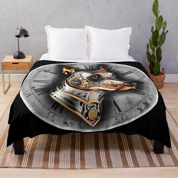 Item preview, Steampunk retro style Doberman pinscher dog designed and sold by Drone-tees.
