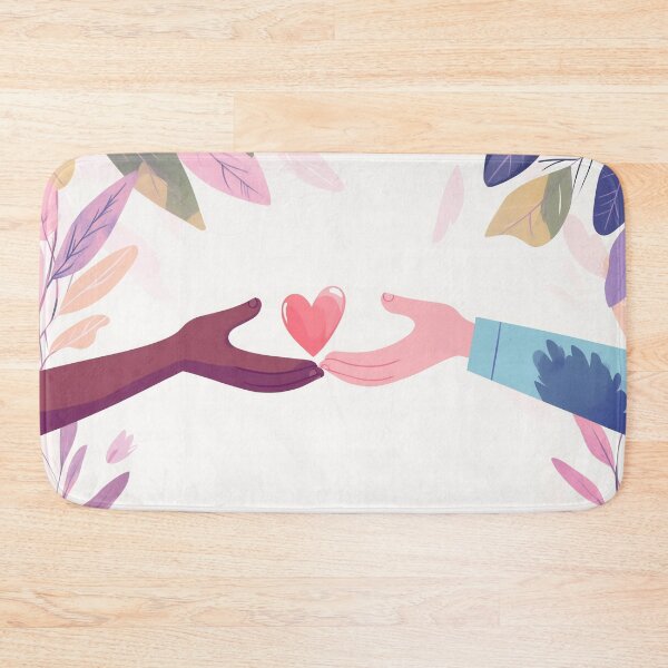 Item preview, Hands reaching together with a heart designed and sold by anytka.