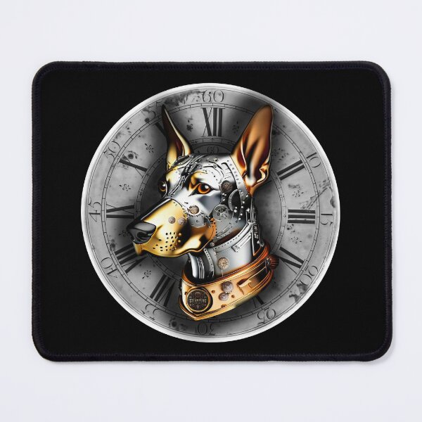 Item preview, Steampunk retro style Doberman pinscher dog designed and sold by Drone-tees.