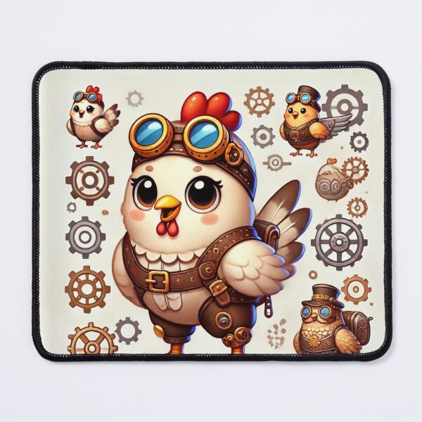 Item preview, Steampunk Yokohama Chicken designed and sold by Sillytoe.