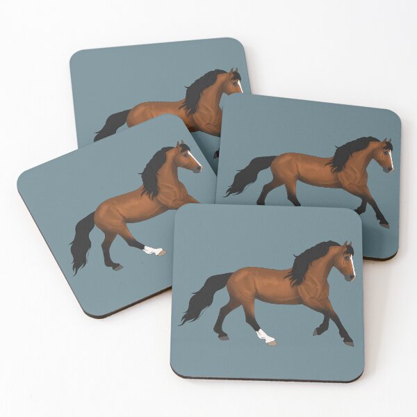 Item preview, Cantering Bay Ranch Horse designed and sold by DappledMoon.