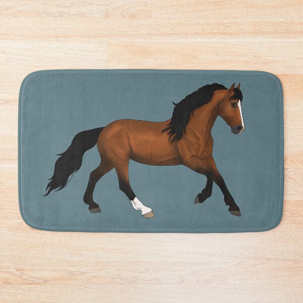 Item preview, Cantering Bay Ranch Horse designed and sold by DappledMoon.